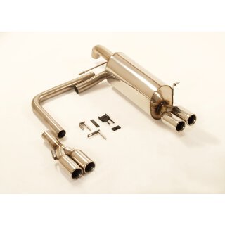 FMS Duplex Sportendschalldämpfer für FORD FIESTA VI 1.25 - 44 KW / 971220AD-x