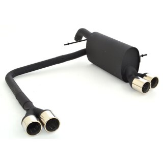 FMS Duplex Sportendschalldämpfer für FORD FIESTA VI 1.25 - 44 KW / 921221AD-x