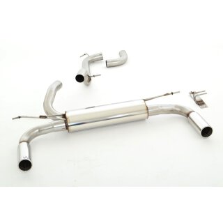 FMS Duplex Sportendschalldämpfer für FORD FOCUS II DA 1.8 - 92 KW / 971201D-x