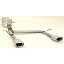 FMS Duplex Sportendschalldämpfer für FORD FOCUS...