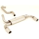 FMS Duplex Sportendschalldämpfer für FORD FOCUS...