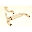 FMS Duplex Sportendschalldämpfer für FORD FOCUS III 2.0 TDCi - 85 KW / 971202BD-x