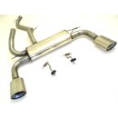 FMS Duplex Sportendschalldämpfer für FORD FOCUS...