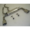 FMS Duplex Sportendschalldämpfer für FORD FOCUS III Turnier 1.6 Ti - 92 KW / 971202KD-x