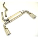 FMS Duplex Sportendschalldämpfer für FORD FOCUS...