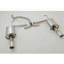 FMS Duplex Sportendschalldämpfer für FORD...