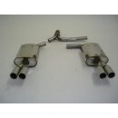 FMS Duplex Sportendschalldämpfer für FORD MONDEO IV BA7 2.5 - 162 KW / 971225TD-x