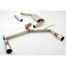 FMS Duplex Sportendschalldämpfer für KIA CEED Schrägheck ED 2.0 - 105 KW / 970502D-x