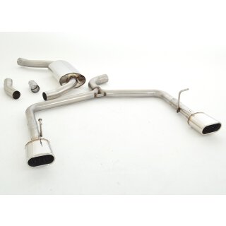 FMS Duplex Sportendschalldämpfer für KIA CEED SW ED 1.4 - 80 KW / 970502AD-x