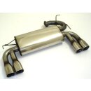 FMS Duplex Sportendschalldämpfer für OPEL...