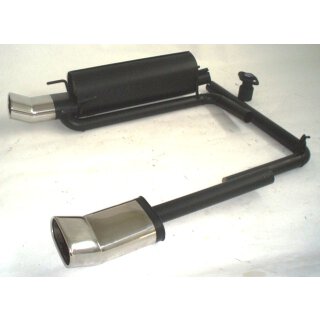 FMS Duplex Sportendschalldämpfer für OPEL ASTRA G Caravan F35 1.6 - 55 KW / 921152D-x