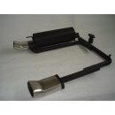 FMS Duplex Sportendschalldämpfer für OPEL ASTRA...