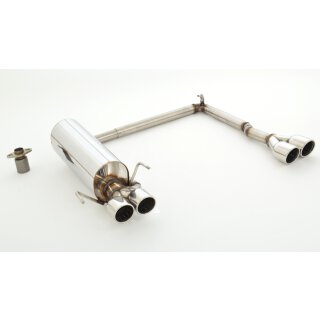 FMS Duplex Sportendschalldämpfer für OPEL ASTRA G CC F48,F08 1.6 16V - 74 KW / 971150D-x