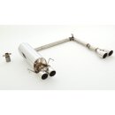 FMS Duplex Sportendschalldämpfer für OPEL ASTRA...