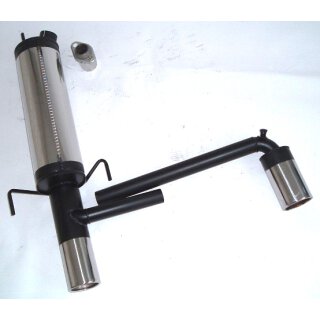 FMS Duplex Sportendschalldämpfer für OPEL ASTRA G Stufenheck F69 2.0 16V - 100 KW / 971165D-x