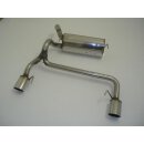 FMS Duplex Sportendschalldämpfer für OPEL ASTRA GTC J 1.4 - 74 KW / 971171D-x