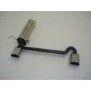 FMS Duplex Sportendschalldämpfer für OPEL ASTRA...