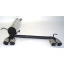 FMS Duplex Sportendschalldämpfer für OPEL ASTRA...