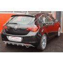 FMS Duplex Sportendschalldämpfer für OPEL ASTRA...
