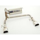 FMS Duplex Sportendschalldämpfer für OPEL ASTRA...