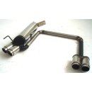 FMS Duplex Sportendschalldämpfer für OPEL CORSA...