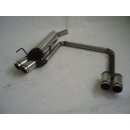 FMS Duplex Sportendschalldämpfer für OPEL CORSA...