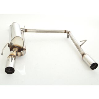FMS Duplex Sportendschalldämpfer für OPEL CORSA D 1.2 - 59 KW / 971137D-x