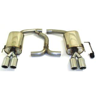 FMS Duplex Sportendschalldämpfer für OPEL INSIGNIA 1.8 - 103 KW / 971120D-x