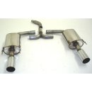 FMS Duplex Sportendschalldämpfer für OPEL...