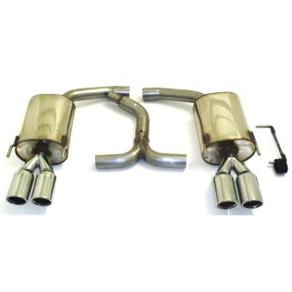 FMS Duplex Sportendschalldämpfer für OPEL INSIGNIA Caravan 2.0 CDTI - 81 KW / 971121AD-x