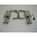 FMS Duplex Sportendschalldämpfer für OPEL...