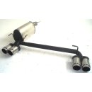 FMS Duplex Sportendschalldämpfer für OPEL...