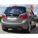 FMS Duplex Sportendschalldämpfer für OPEL...