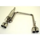 FMS Duplex Sportendschalldämpfer für OPEL...