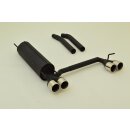 FMS Duplex Sportendschalldämpfer für OPEL OMEGA...