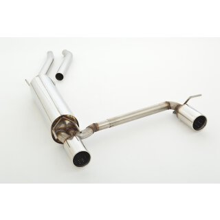 FMS Duplex Sportendschalldämpfer für OPEL OMEGA B 25,26,27 3.2 V6 - 160 KW / 971156D-x