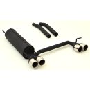 FMS Duplex Sportendschalldämpfer für OPEL OMEGA...