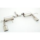 FMS Duplex Sportendschalldämpfer für OPEL...