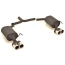 FMS Duplex Sportendschalldämpfer für OPEL...