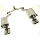 FMS Duplex Sportendschalldämpfer für OPEL...