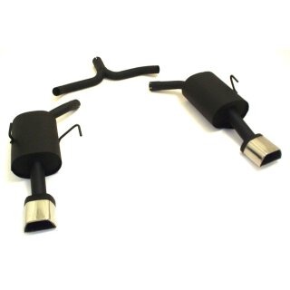 FMS Duplex Sportendschalldämpfer für OPEL VECTRA C Caravan 2.2 direct - 114 KW / 921176D-x