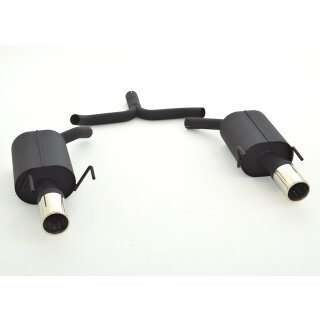 FMS Duplex Sportendschalldämpfer für OPEL VECTRA C GTS 1.6 - 77 KW / 921139D-x