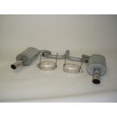 FMS Duplex Sportendschalldämpfer für OPEL VECTRA C GTS 1.6 - 77 KW / 921139D-x