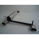 FMS Duplex Sportendschalldämpfer für OPEL...