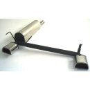 FMS Duplex Sportendschalldämpfer für OPEL...