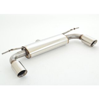 FMS Duplex Sportendschalldämpfer für SEAT LEON 5F1 1.4 TSI - 90 KW / 972750D-x