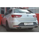 FMS Duplex Sportendschalldämpfer für SEAT LEON...