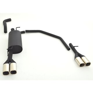 FMS Duplex Sportendschalldämpfer für VW BORA 1J2 1.9 TDI - 110 KW / 921419D-x