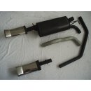 FMS Duplex Sportendschalldämpfer für VW BORA Kombi 1J6 1.9 TDI - 81 KW / 921419D-x