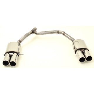 FMS Duplex Sportendschalldämpfer für VW GOLF V Variant 1K5 1.4 TSI - 118 KW / 971432TD-x